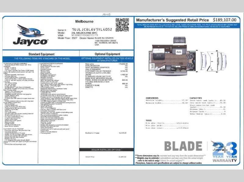 2027 Jayco Melbourne 24L - Photo 3
