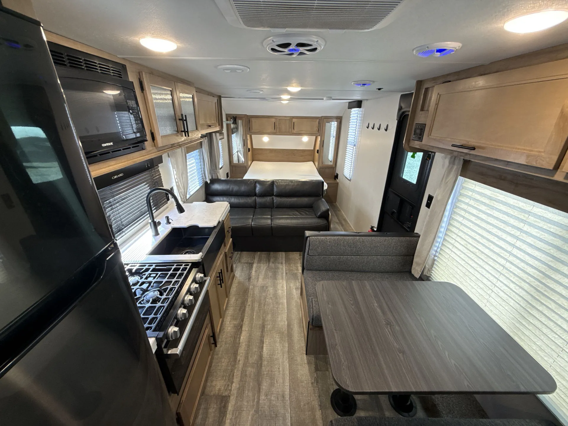 2023 Forest River Cherokee Grey Wolf 26DJSE — fridge