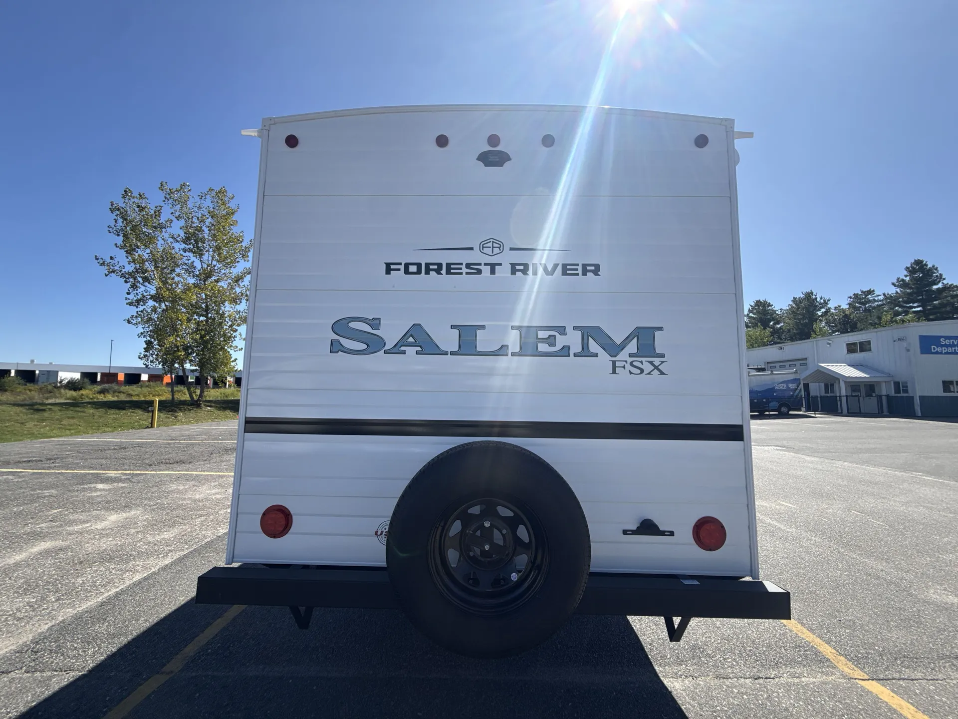 2027 Forest River Salem FSX 178BH — backside