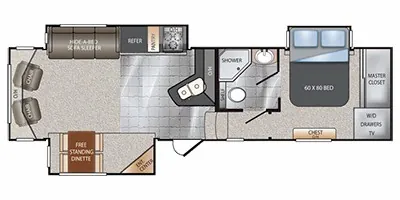 2015 Keystone Avalanche 295RL - Photo 3