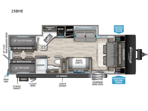2023 Grand Design Imagine XLS 25BHE - Photo 3