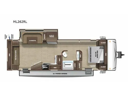2021 Highland Ridge RV Mesa Ridge S-Lite 262RL - Photo 3