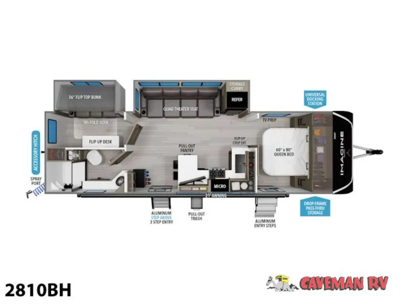 2026 Grand Design Imagine 2810BH - Photo 2
