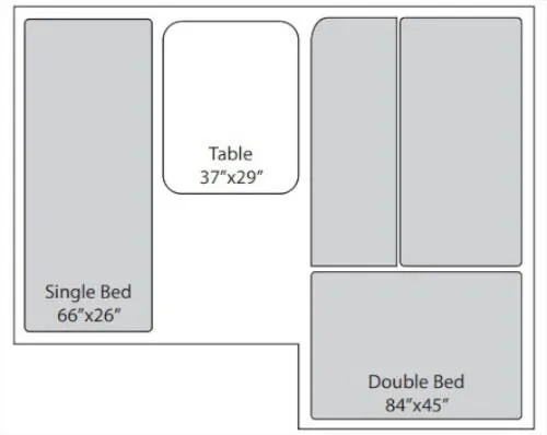 Jumping Jack Explorer BLACKOUT floor plan