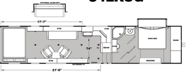 Eclipse Stellar 34LKSG floor plan
