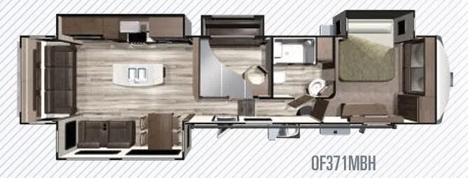Highland Ridge Open Range OF371MBH exterior