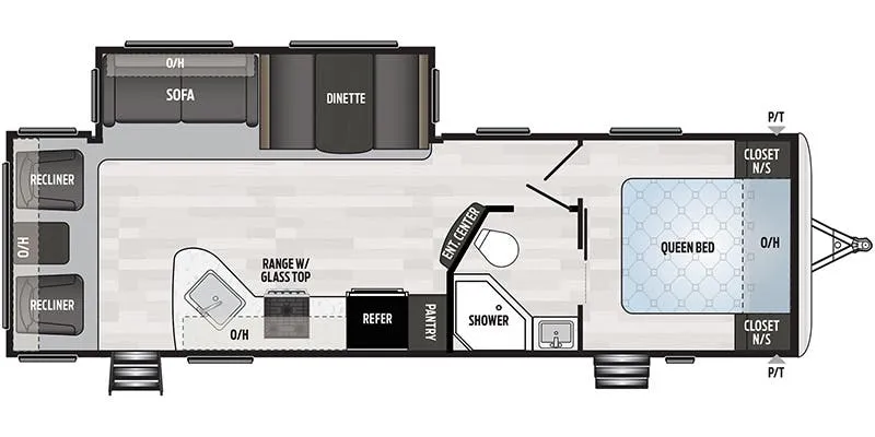2021 Keystone Springdale 271RLWE - Floor plan