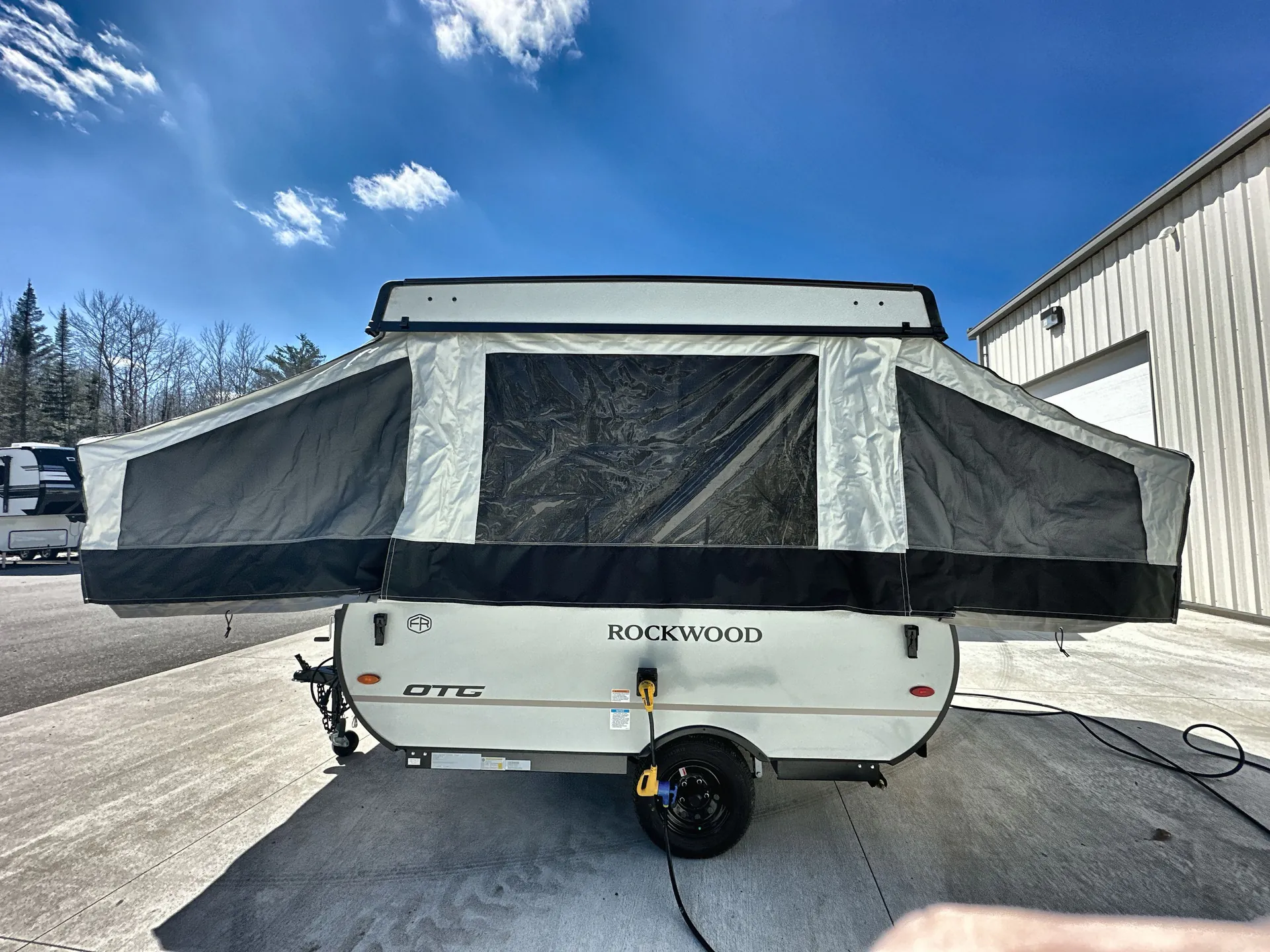 2026 Forest River Rockwood Off The Ground 16OTG — off campside