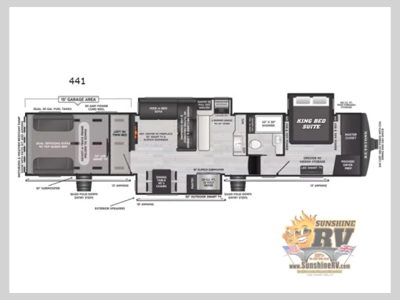 2027 Keystone Raptor 441 - Photo 3