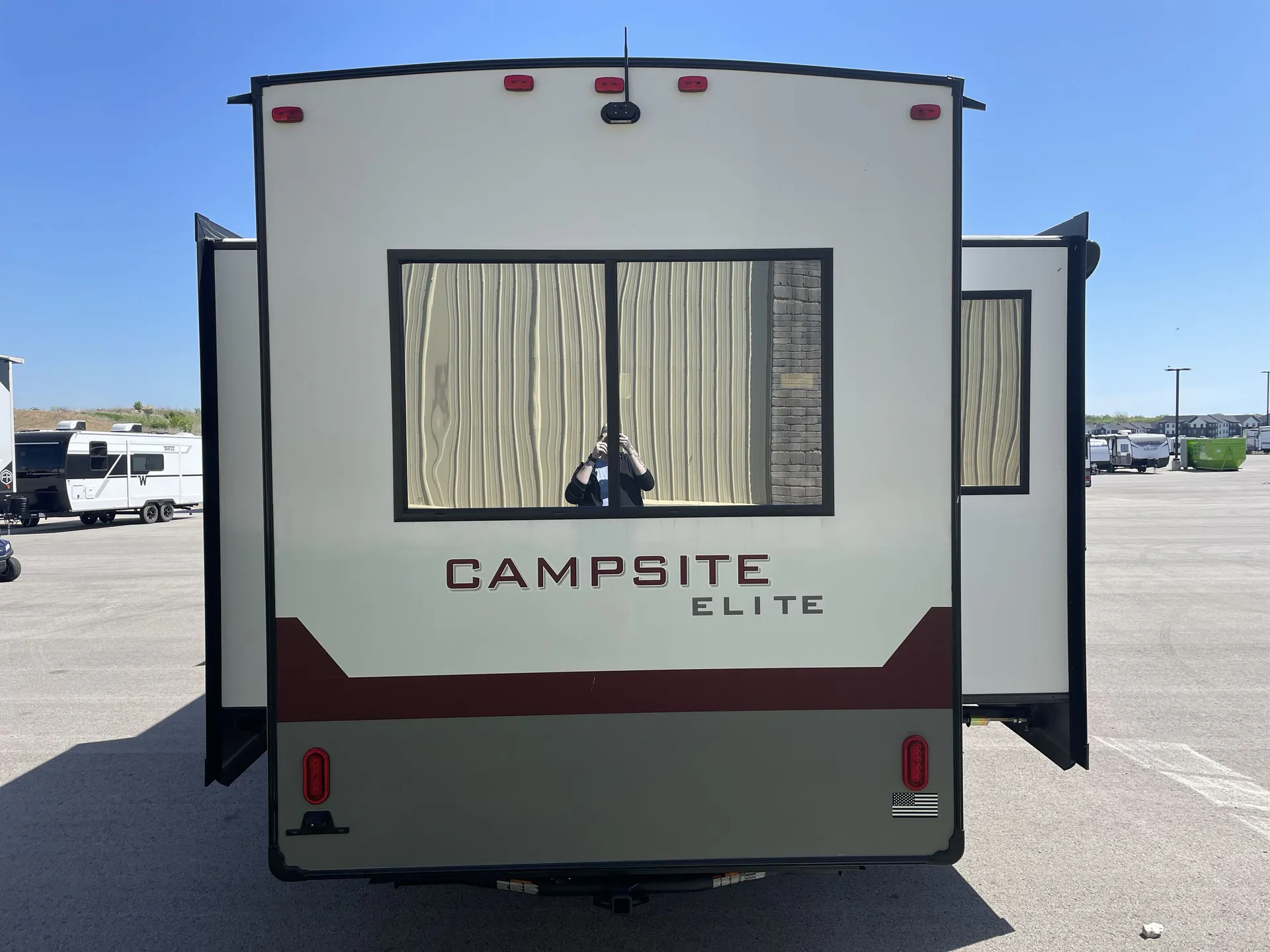 2026 Forest River Campsite Elite 32BAM — backside