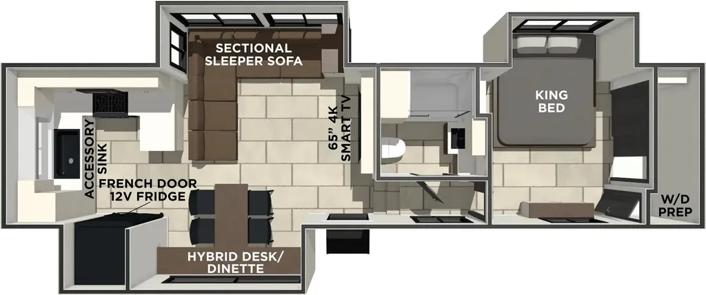 2026 Prime Time Crusader KING33 floor plan