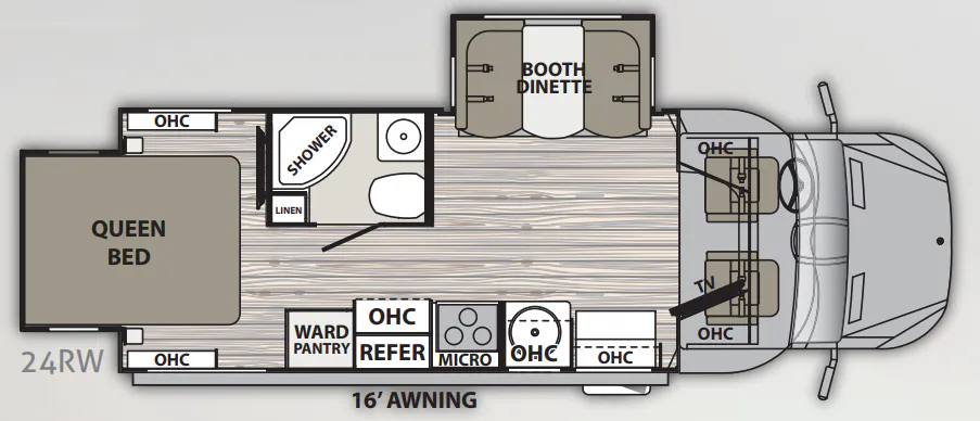 Dynamax Corp Isata 3 Series 24RW floor plan