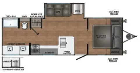 Shasta I-5 5 526RBS floor plan