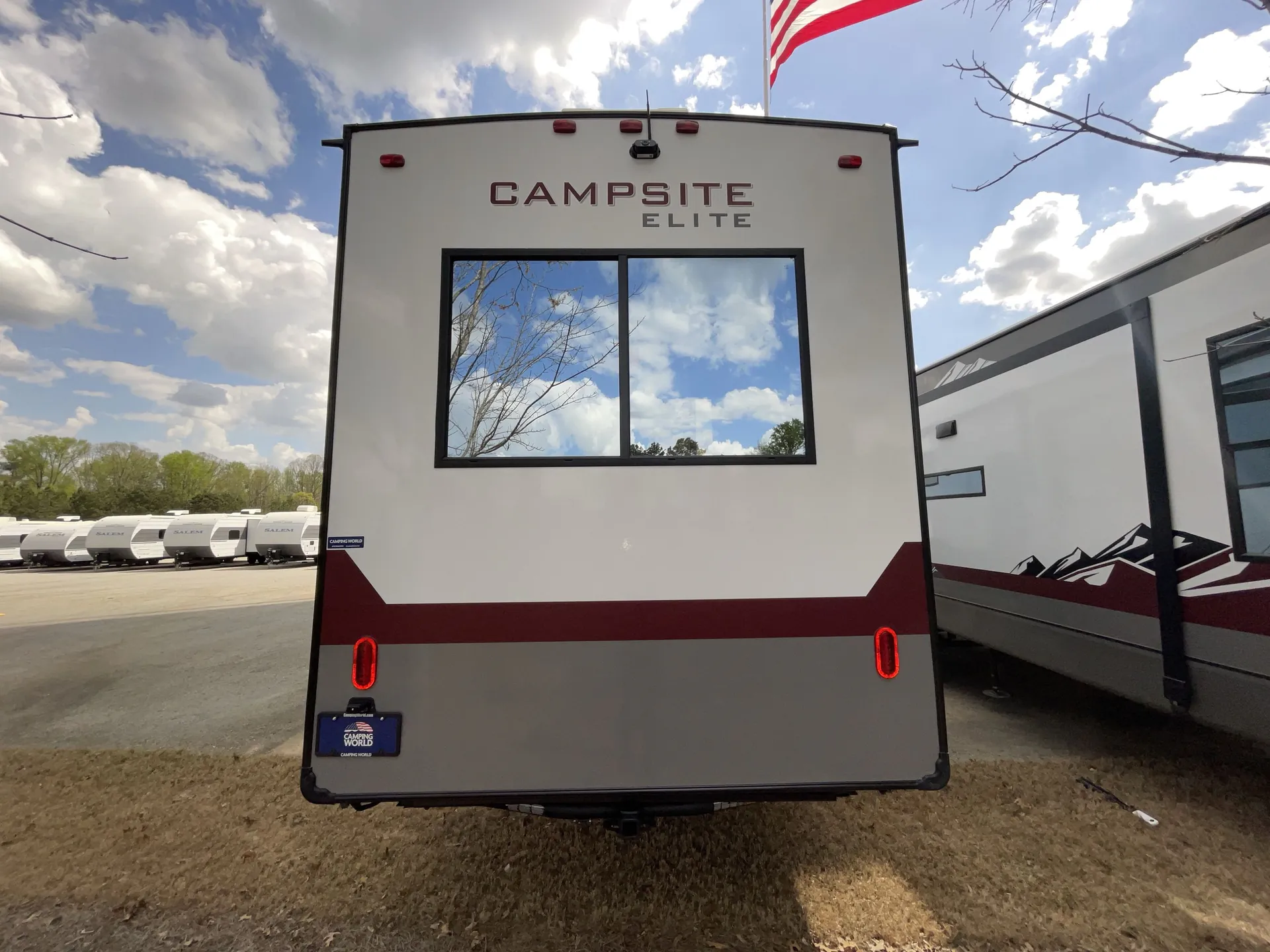 2026 Forest River Campsite Elite 36RF — backside