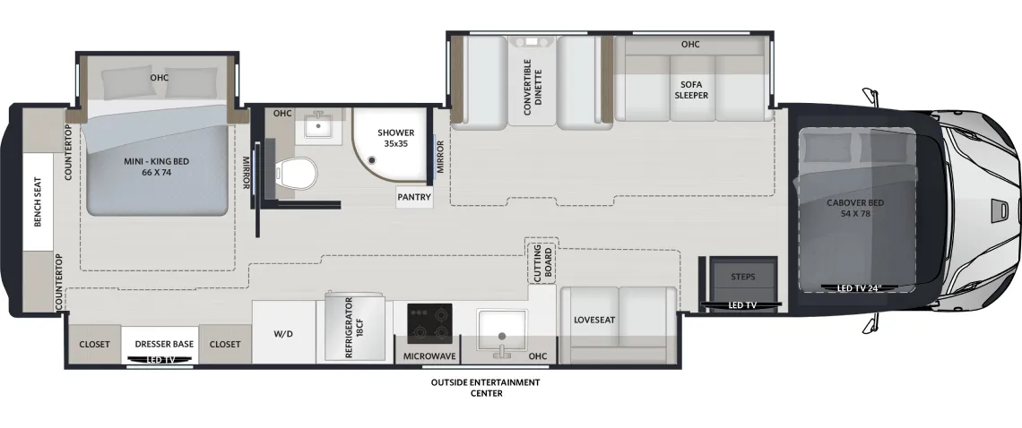 2027 Renegade RV Valencia 39FW - Floor plan