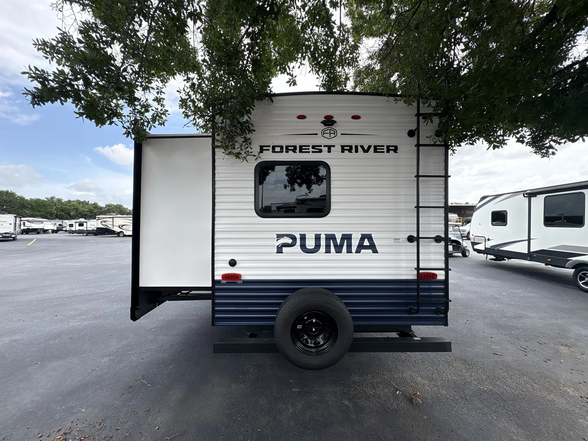 2027 Forest River Puma 32RBFQ — backside