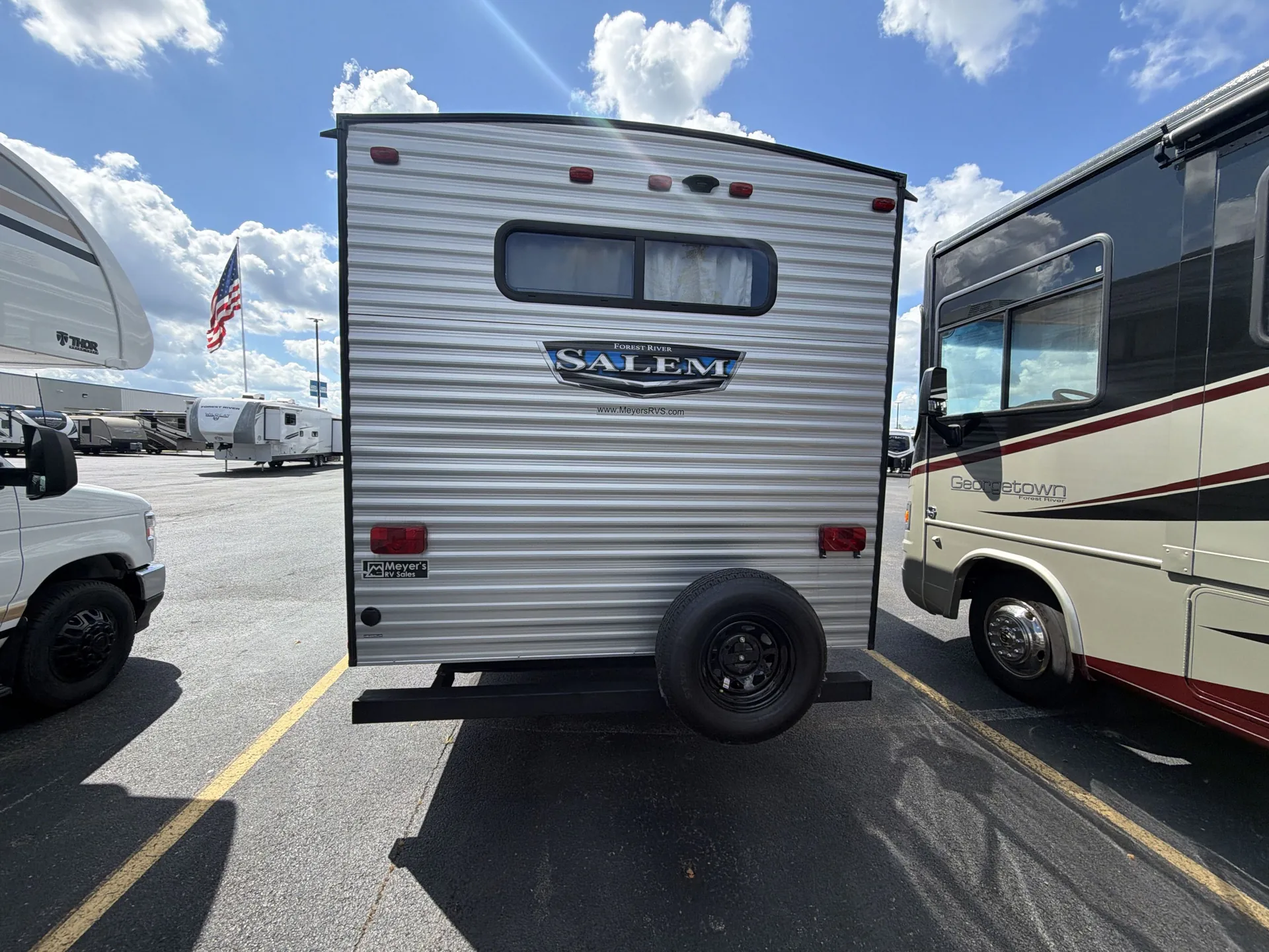 2021 Forest River Salem 29VBUD — backside