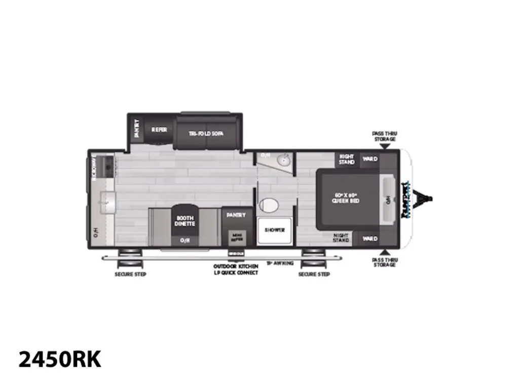 2026 Keystone Passport SL Series 2450RK - Photo 3