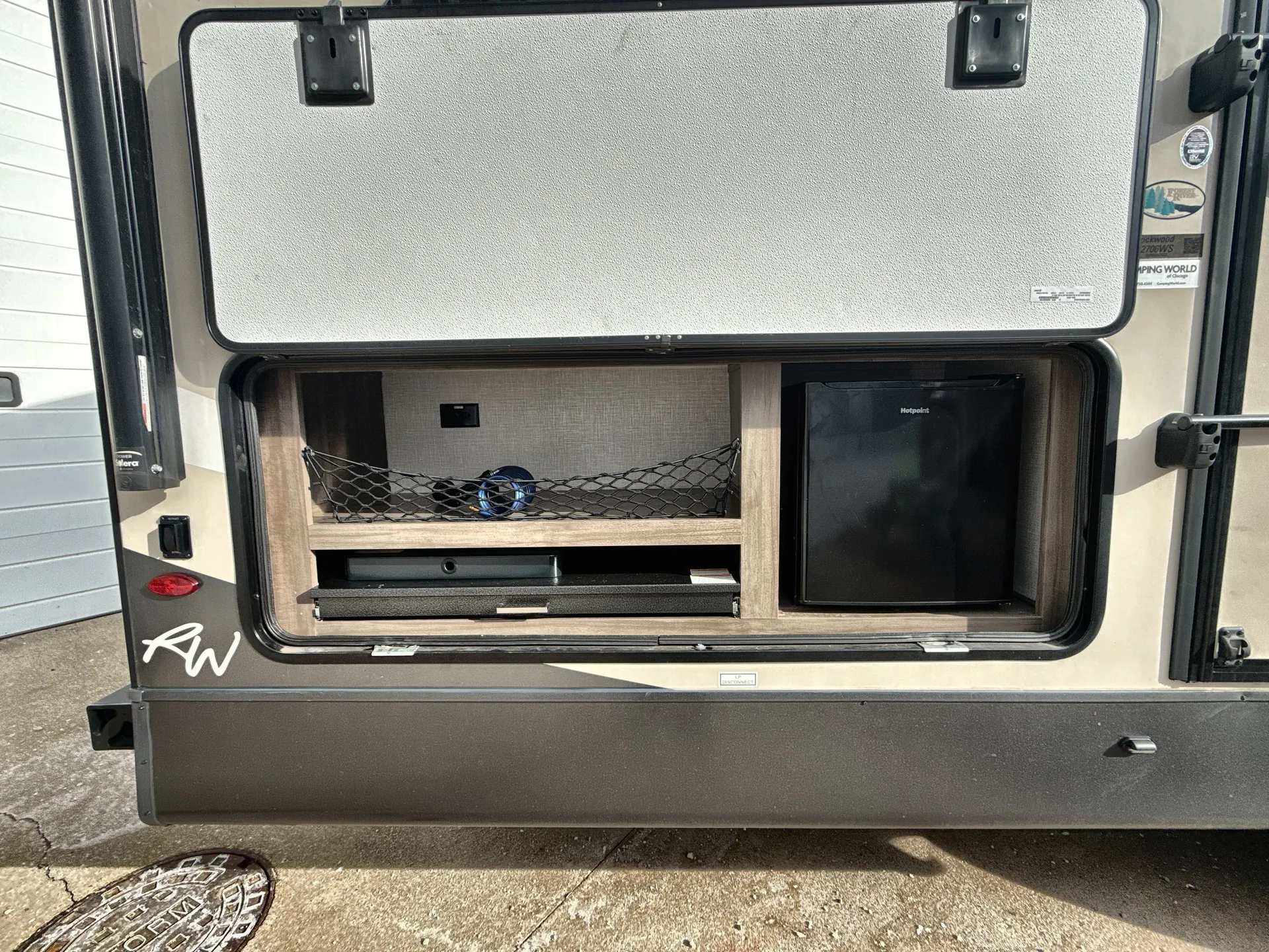 2023 Forest River Rockwood Ultra Lite 2706WS — outside kitchen