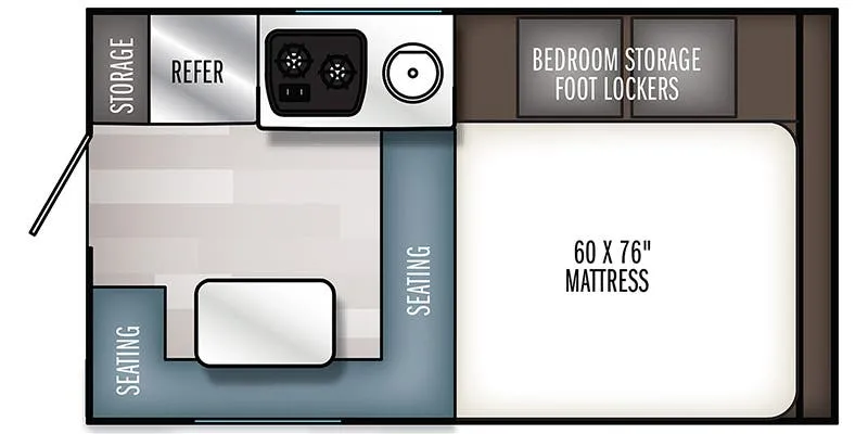 Palomino Rogue EA-1 floor plan