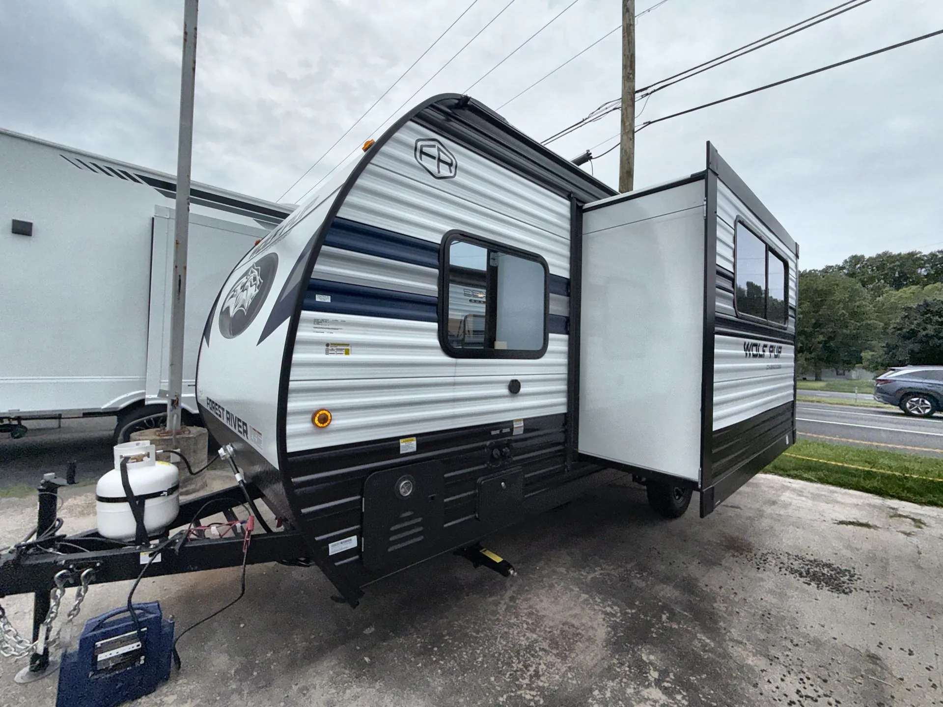 2027 Forest River Cherokee Wolf Pup 17JW — campside