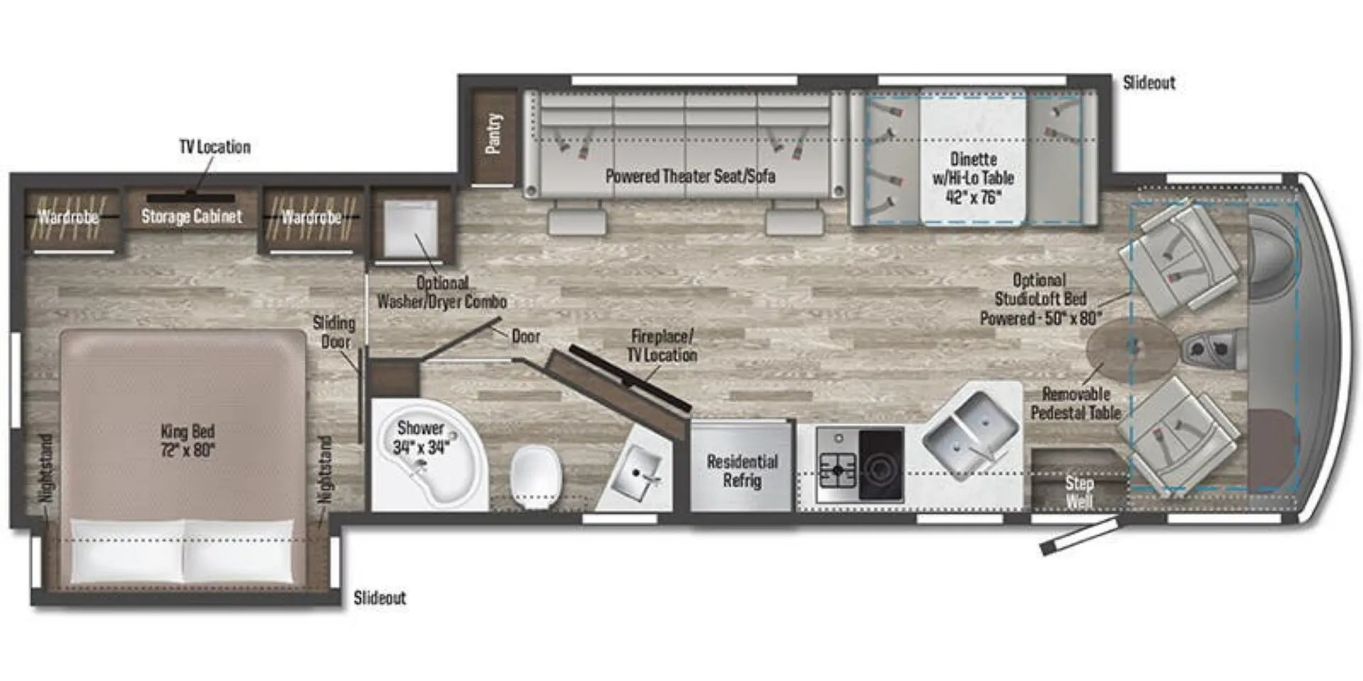 2025 Winnebago Adventurer 34W - Photo 3