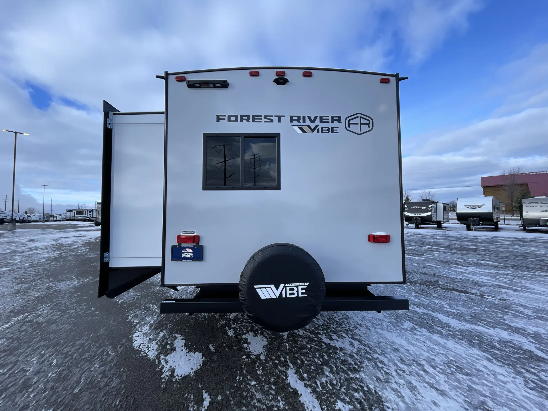 2026 Forest River Vibe 3400BH — backside