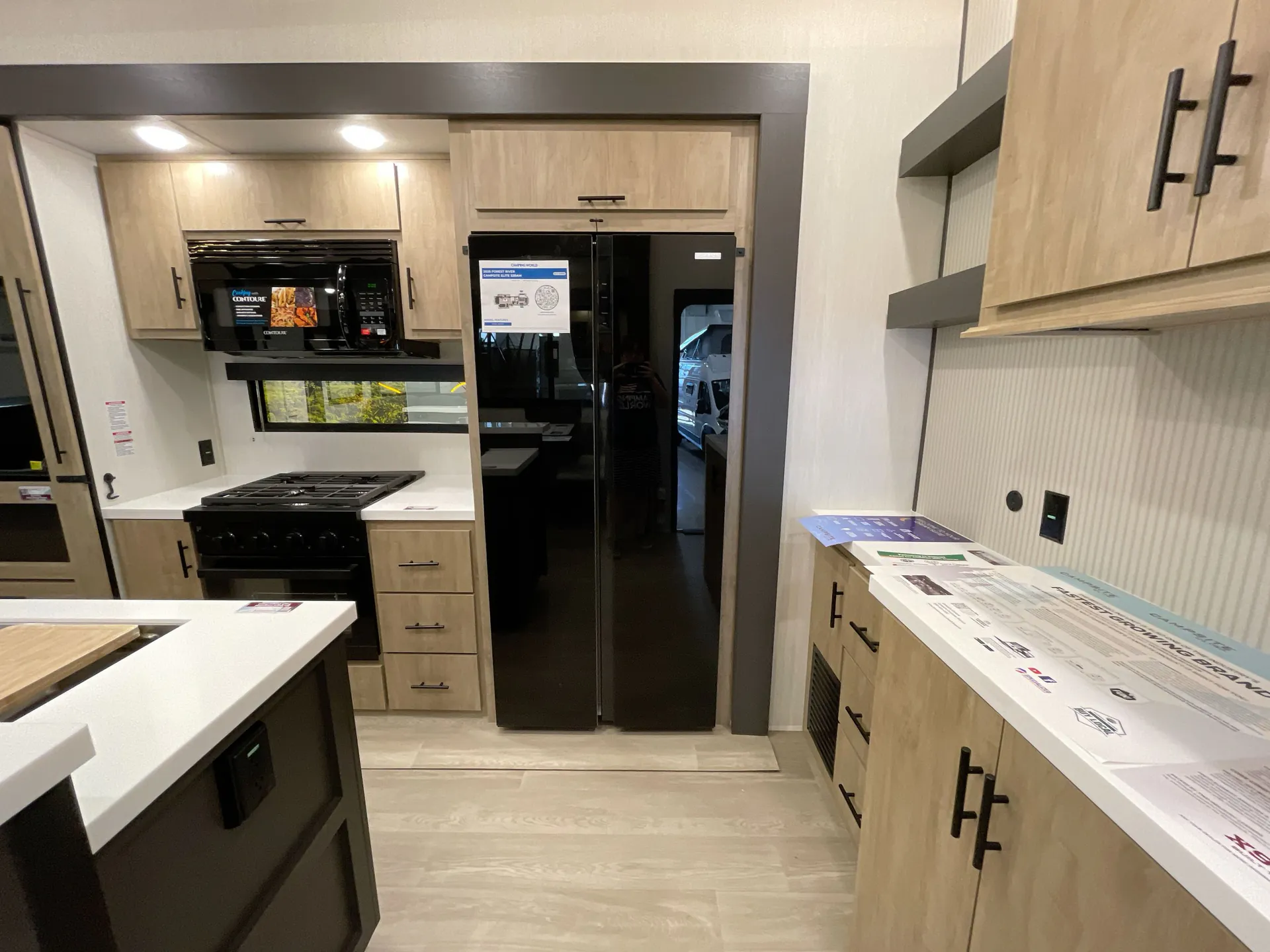 2026 Forest River Campsite Elite 32BAM — fridge