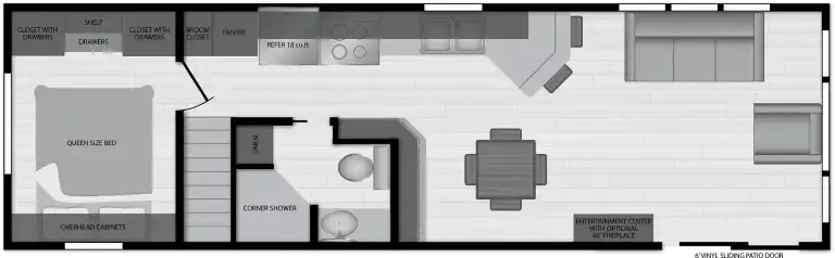 Kropf Lakeside 8042 floor plan
