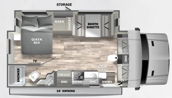 Dynamax Corp Isata 3 Series 24FWSF floor plan
