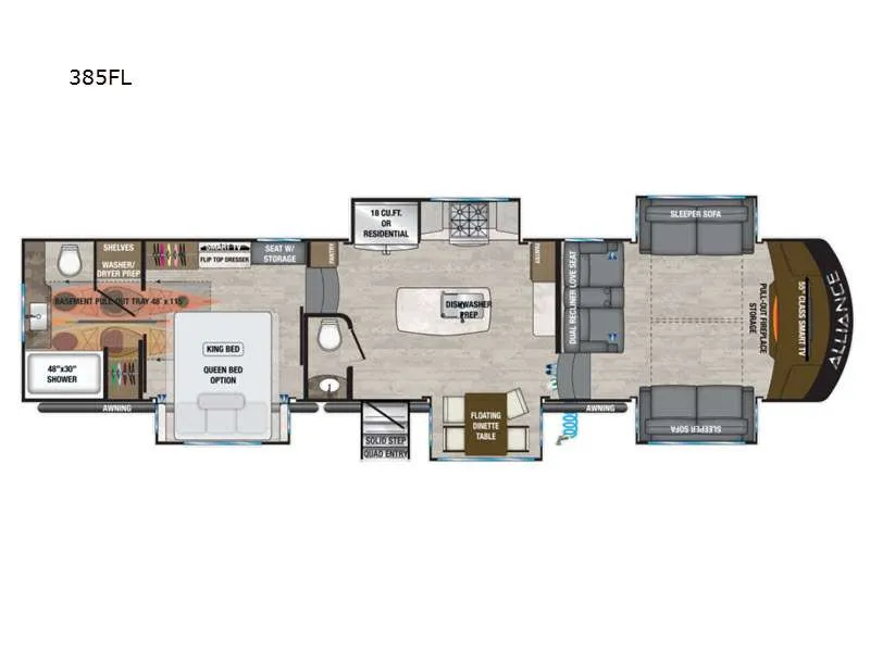2022 Alliance RV Paradigm 385FL - Photo 3