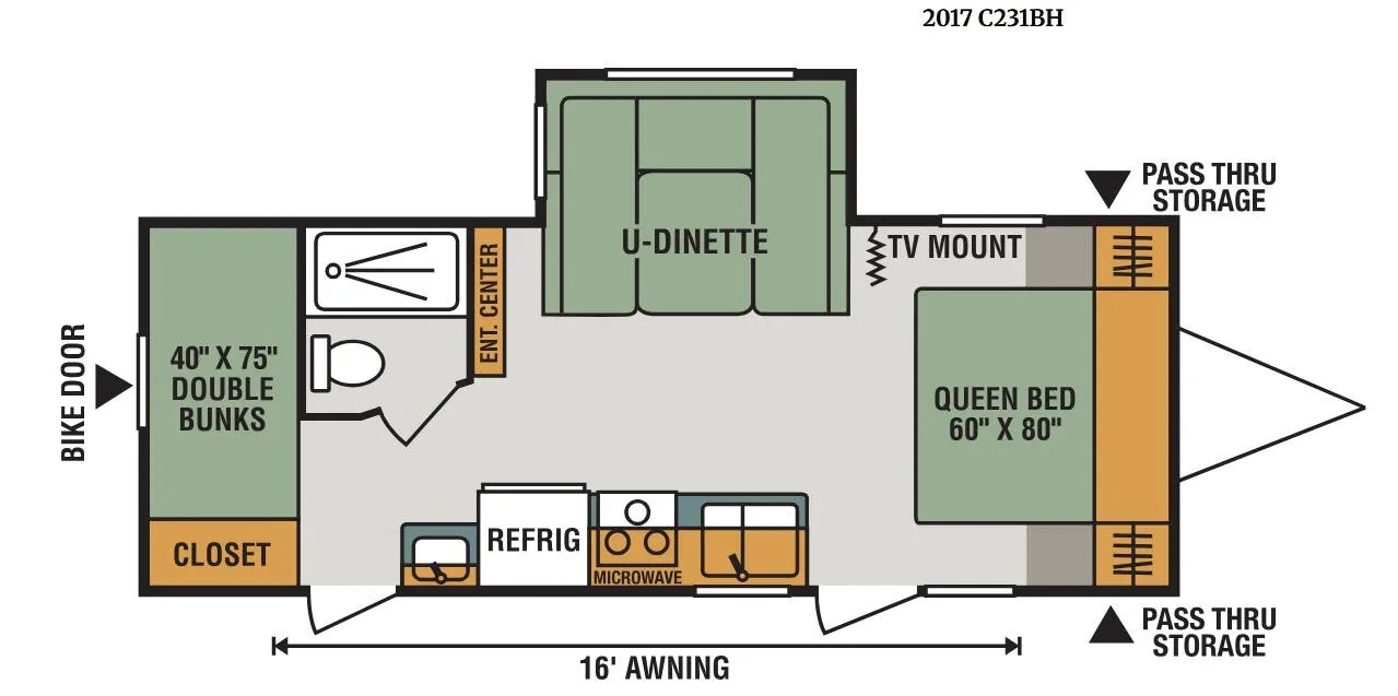K-Z Connect C231BH floor plan