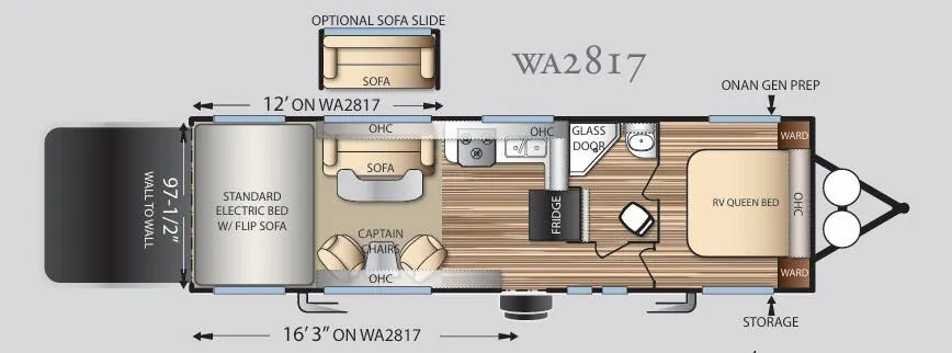Forest River Stealth WA2817 exterior