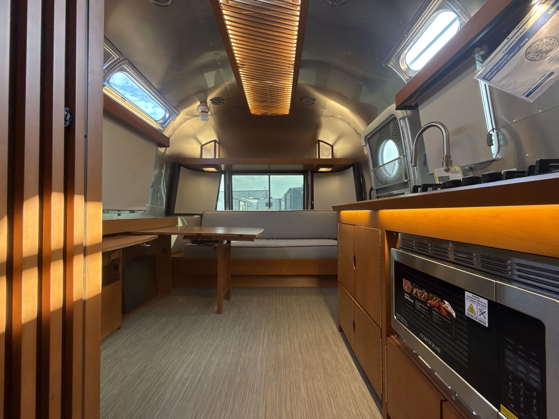 2027 Airstream Frank Lloyd Wright 28RB — living area main