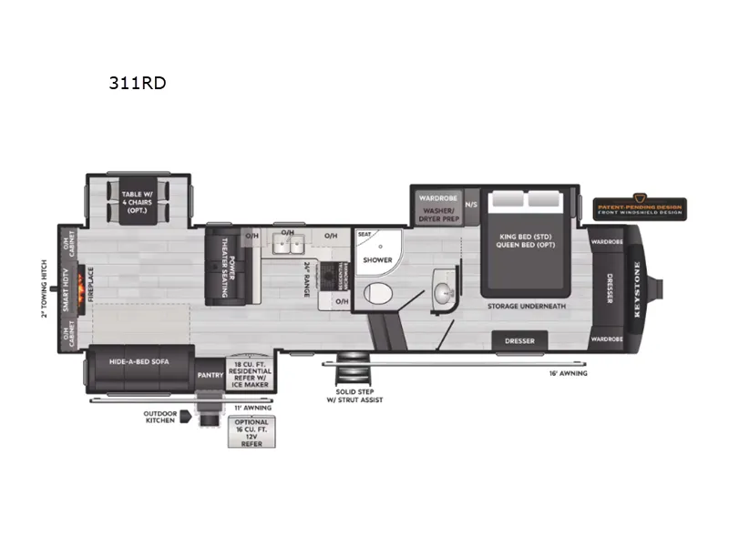 2026 Keystone Montana High Country 311RD - Photo 3