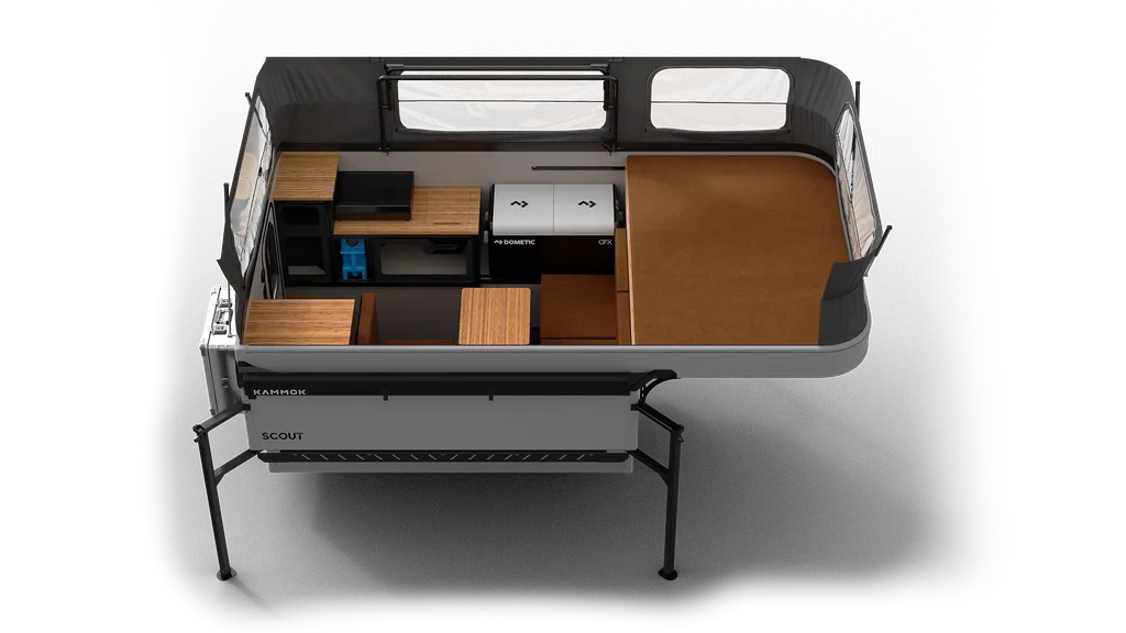 2026 Adventurer SCOUT KENAI POP-UP floor plan