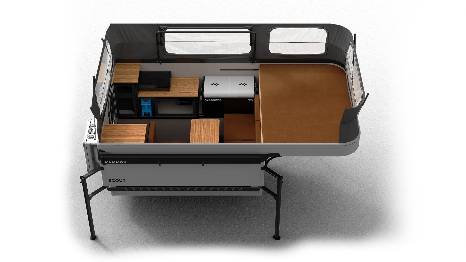 2026 Adventurer SCOUT KENAI POP-UP - Floor plan
