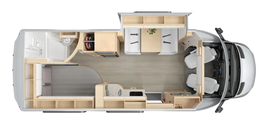 Leisure Travel Wonder U24CB floor plan