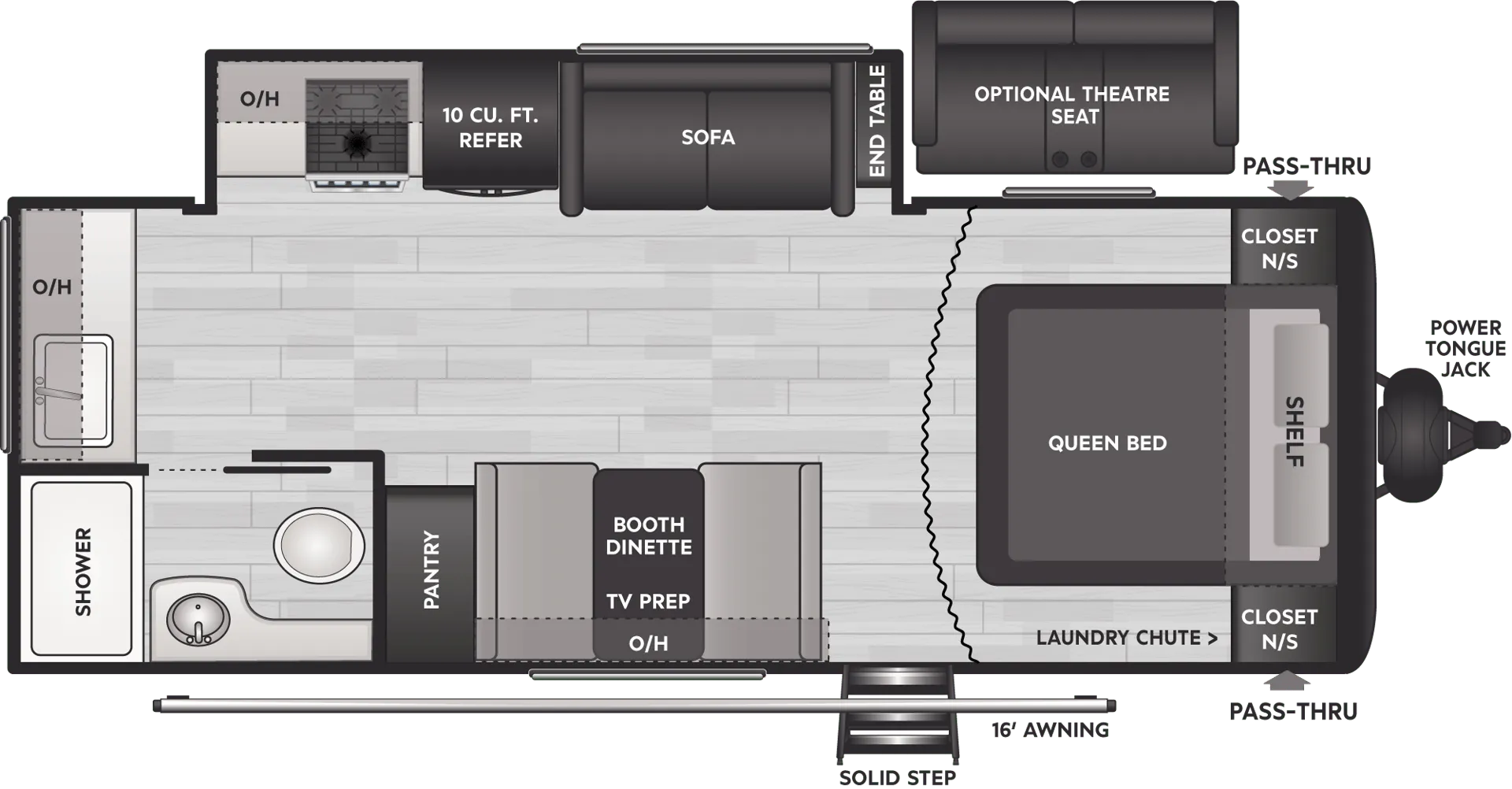 2024 Keystone Springdale 220ML - Floor plan