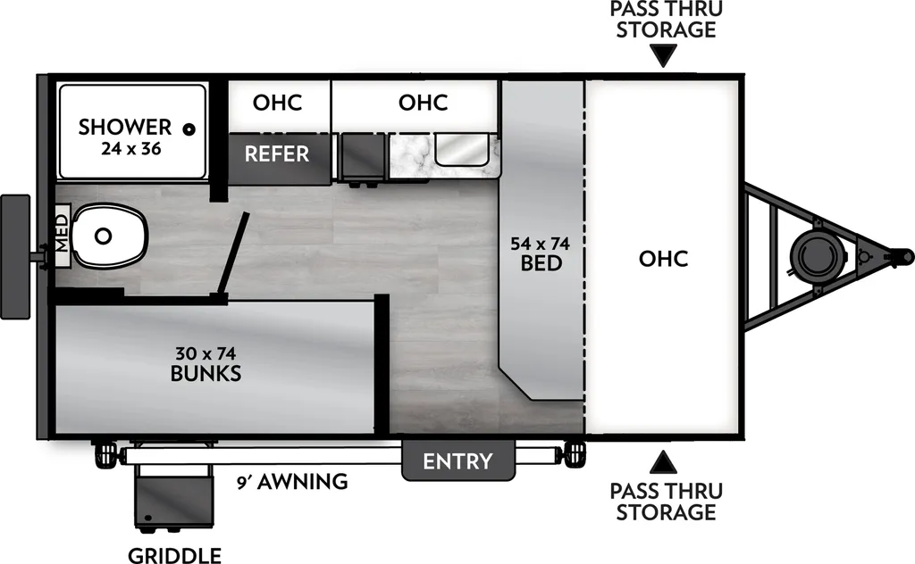 2026 Coachmen Remote 122R floor plan