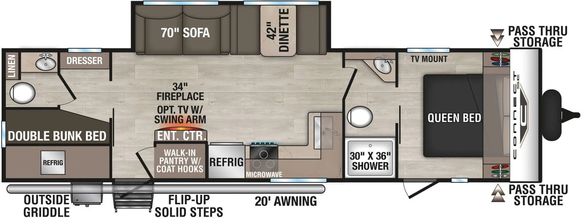 K-Z Connect SE C301BHKSE floor plan