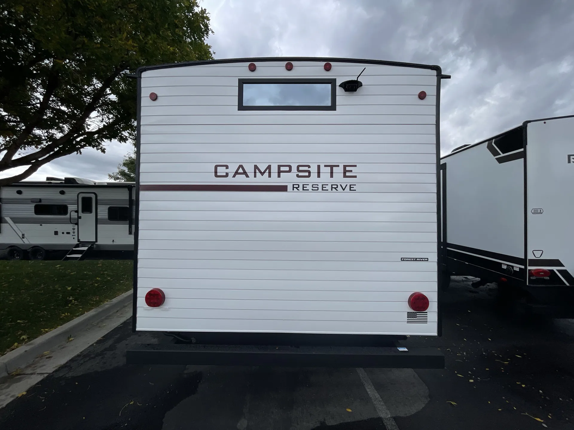 2027 Forest River Campsite Reserve 29TJ — backside