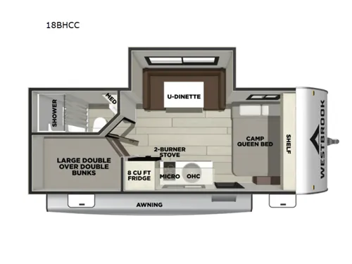 2027 Forest River Westbrook 18BHCC, Photos photo 2
