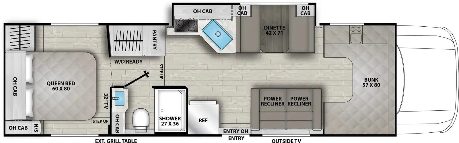 Coachmen Entourage 320LV floor plan
