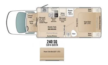 Coach House Platinum II 240 SQ floor plan