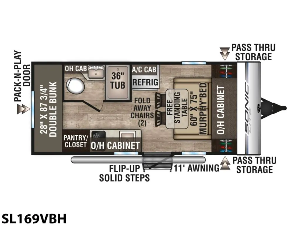 2019 Venture RV Sonic Lite SL169VBH - Photo 3