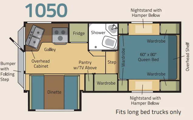 Adventurer Eagle Cap 1050 floor plan