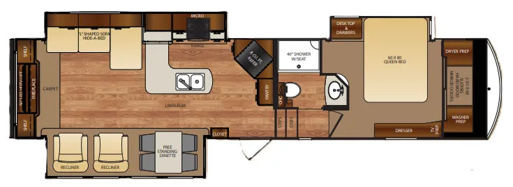 Forest River Wildcat 327RE exterior