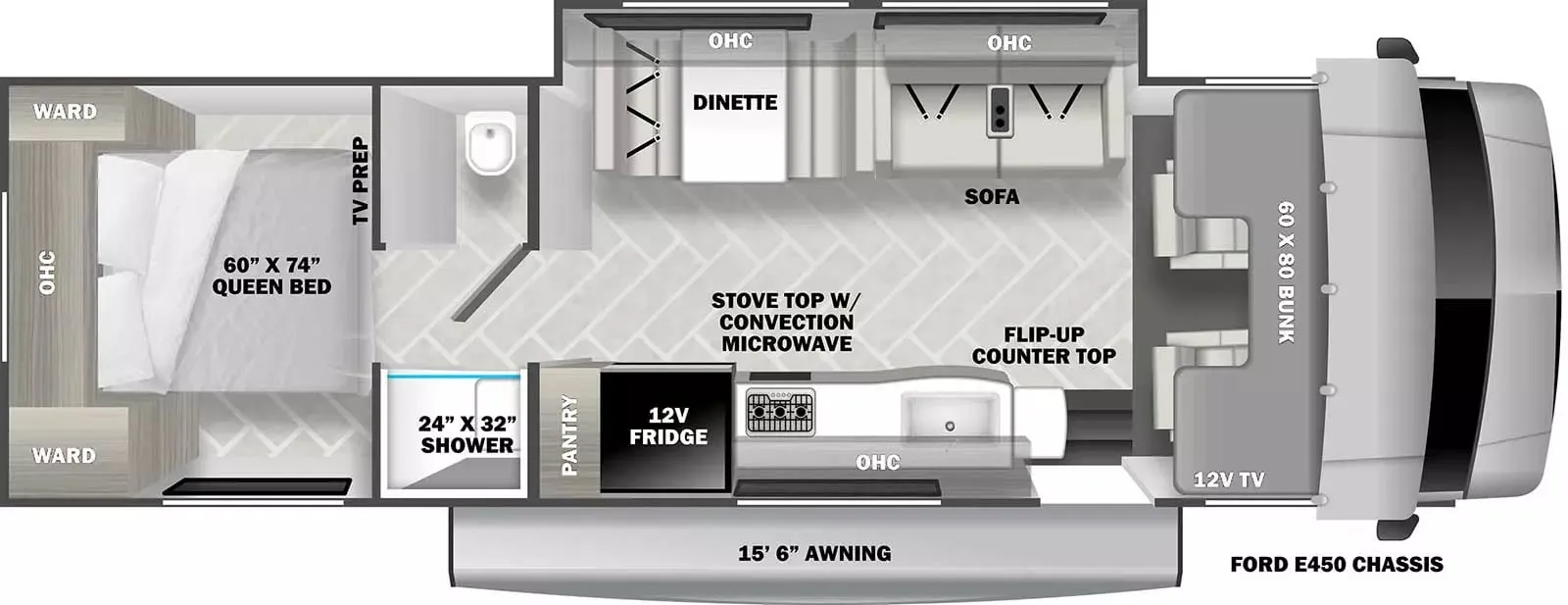 2026 Forest River Forester 2851SLE - Floor plan