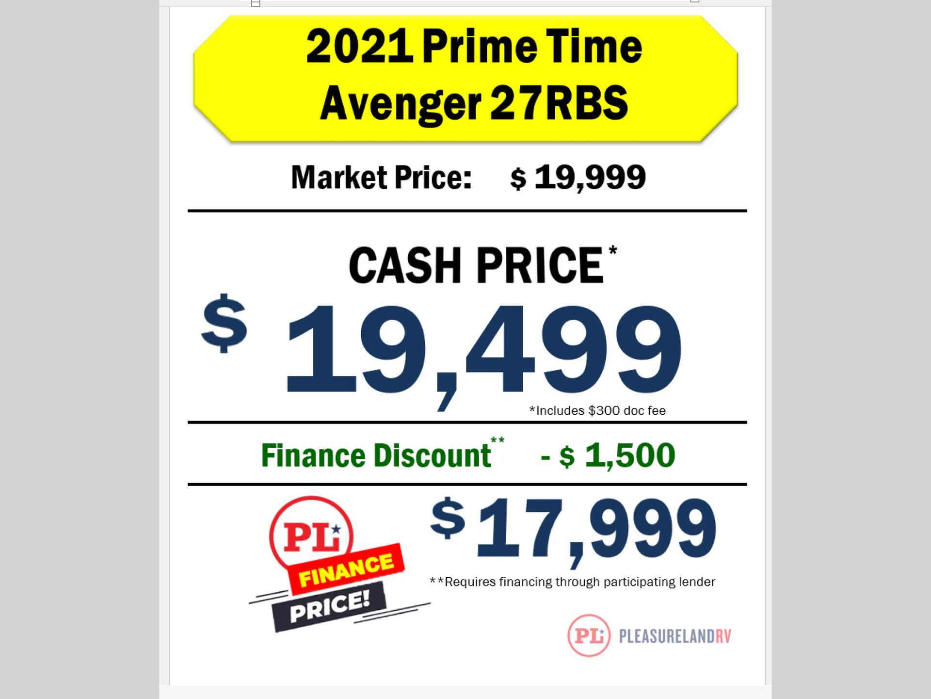 2021 Prime Time Avenger 27RBS - Photo 3